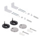Напольный унитаз Qtap Crow Eco Rimless с сиденьем Slim Duroplast/ Soft-close/ Quick Release QTCRO27W48750