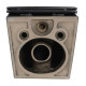 Унитаз подвесной Qtap Robin Ultra Quiet, Anthracite, с сиденьем Slim Duroplast / Soft-close / Quick Release QTROB26AN48995
