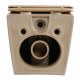 Унитаз подвесной Qtap Robin Ultra Quiet, Beige, с сиденьем Slim Duroplast / Soft-close / Quick Release QTROB26SB48997