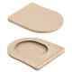 Унитаз подвесной Qtap Robin Ultra Quiet, Beige, с сиденьем Slim Duroplast / Soft-close / Quick Release QTROB26SB48997