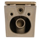 Унитаз подвесной Qtap Tern Ultra Quiet, Beige, с сиденьем Slim Duroplast / Soft-close / Quick Release QTTER26SB49001