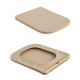 Унитаз подвесной Qtap Tern Ultra Quiet, Beige, с сиденьем Slim Duroplast / Soft-close / Quick Release QTTER26SB49001