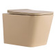 Унитаз подвесной Qtap Tern Ultra Quiet, Beige, с сиденьем Slim Duroplast / Soft-close / Quick Release QTTER26SB49001
