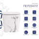 Унитаз подвесной Qtap Tern Ultra Quiet, Marble, с сиденьем Slim Duroplast / Soft-close / Quick Release QTTER26MR49002