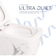 Унитаз подвесной Qtap Tern Ultra Quiet, Marble, с сиденьем Slim Duroplast / Soft-close / Quick Release QTTER26MR49002