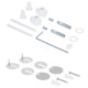 Унитаз подвесной Qtap Tern Ultra Quiet, Marble, с сиденьем Slim Duroplast / Soft-close / Quick Release QTTER26MR49002