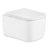 Унитаз подвесной Qtap Gemini Ultra Quiet, с сиденьем Slim Duroplast / Soft-close / Quick Release QTTAU26W49119