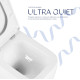 Унитаз подвесной Qtap Gemini Ultra Quiet, с сиденьем Slim Duroplast / Soft-close / Quick Release QTTAU26W49119