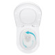 Унитаз подвесной Qtap Robin ML Ultra Quiet с сиденьем Slim Duroplast/ Soft-close/ MagLock QTROBML26W49621