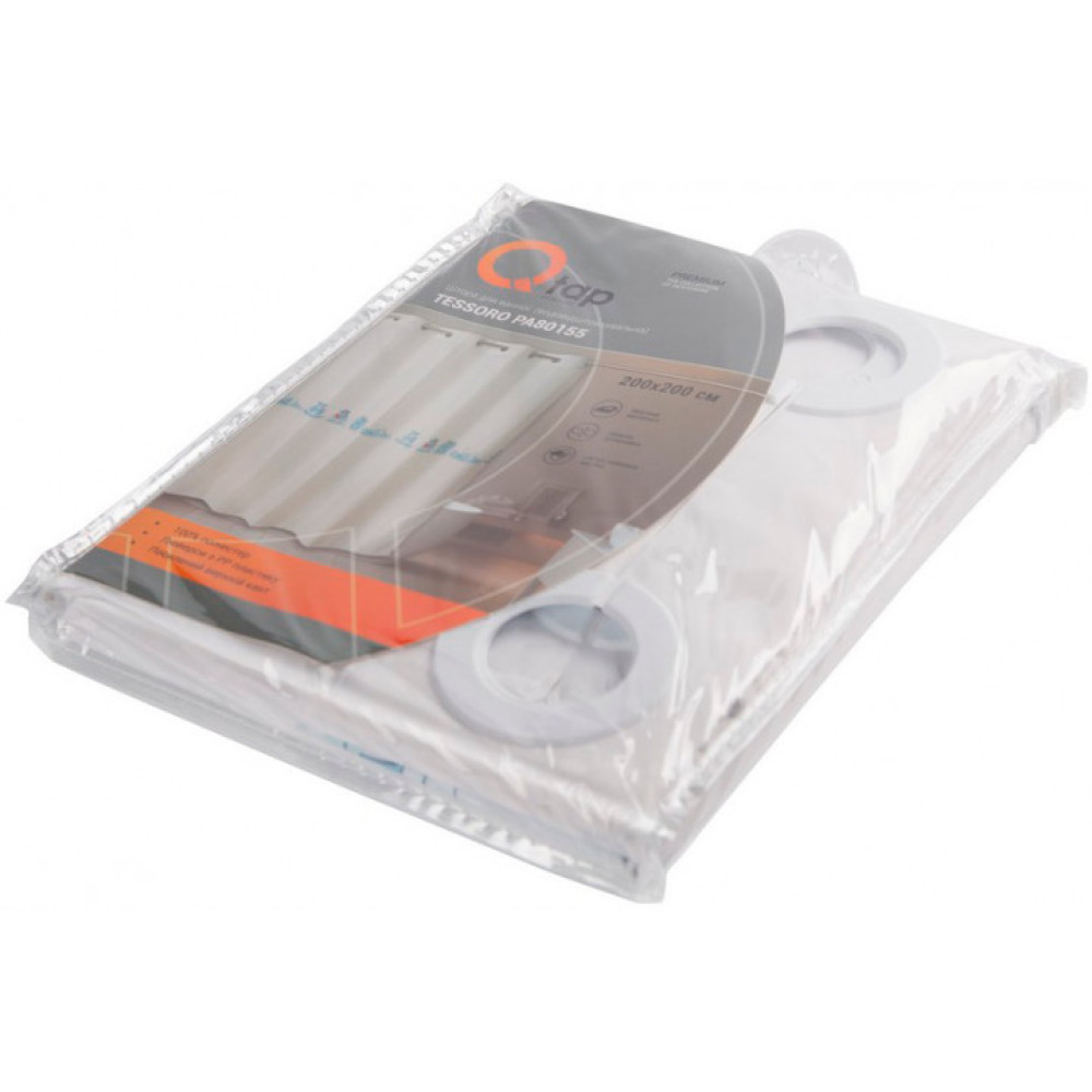 Шторка для ванної Q-tap Tessoro PA80155 200х200