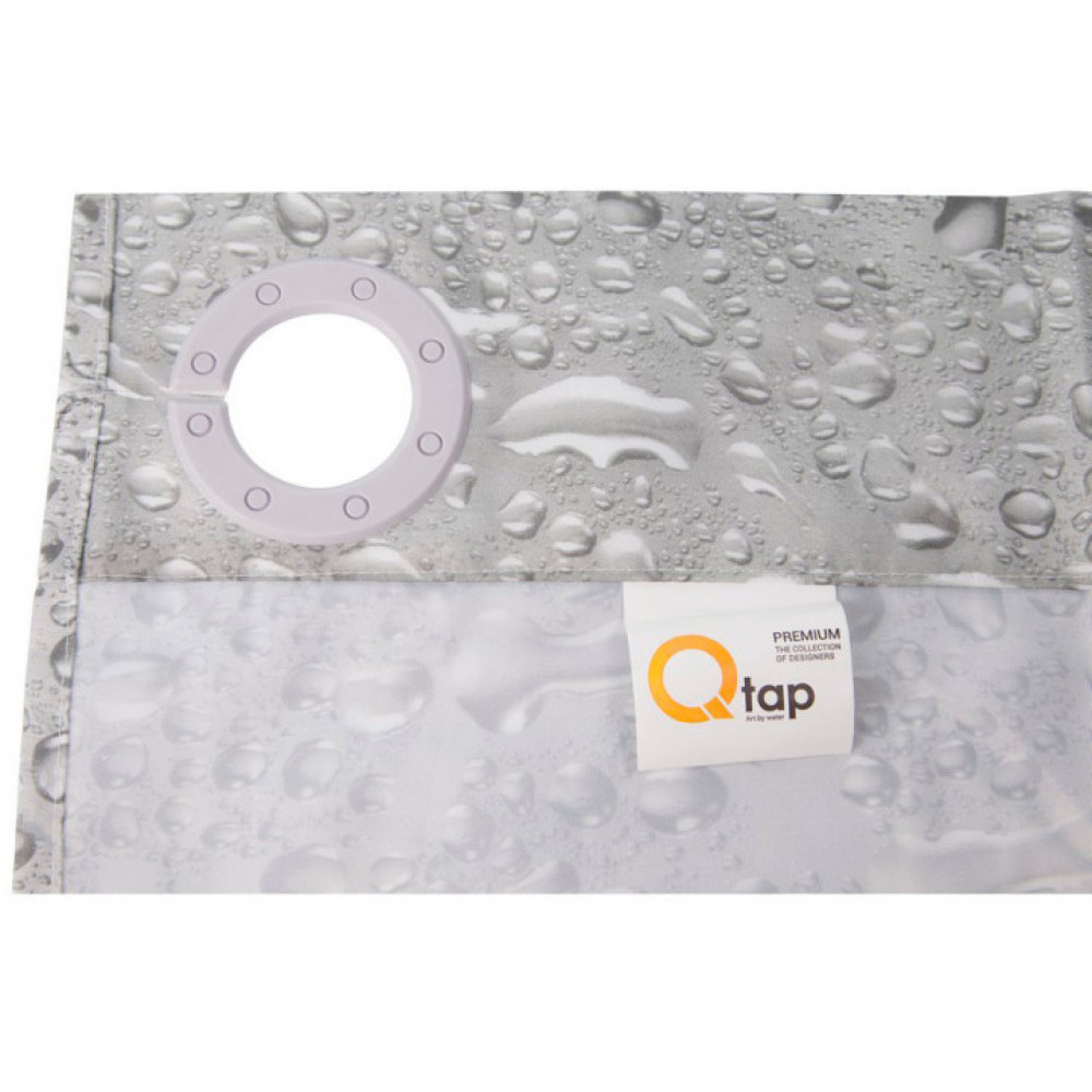 Шторка для ванної Q-tap Tessoro PA62399 200х200