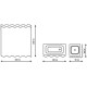 Шторка для ванної Q-tap Tessoro PA05115 180х200