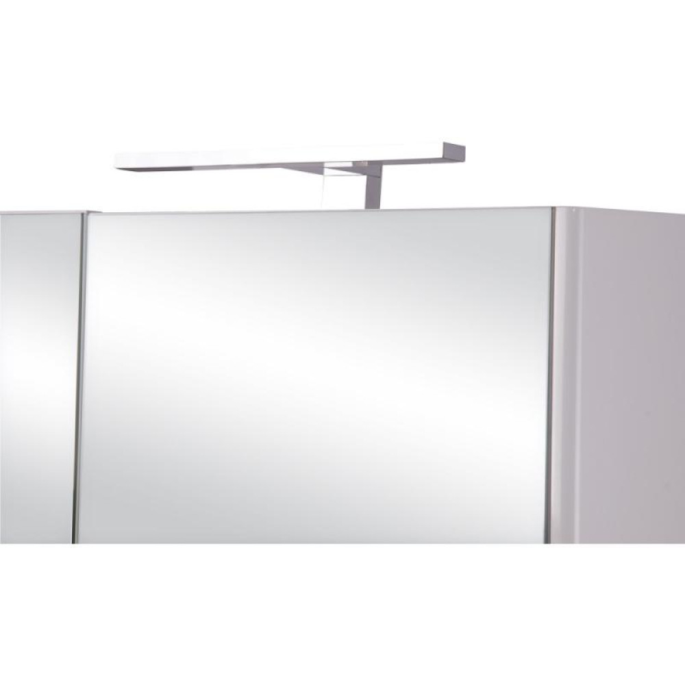 Дзеркальна шафа підвісний Qtap Albatross 600х700х145 White з LED-підсвіткою QT0177ZP600LW