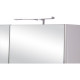 Дзеркальна шафа підвісний Qtap Albatross 600х700х145 White з LED-підсвіткою QT0177ZP600LW
