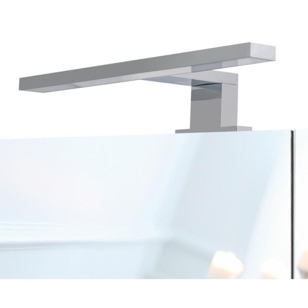 Дзеркальна шафа підвісна Qtap Albatross 700х725х460 White з LED-підсвіткою QT0177ZP700LW