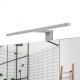 Дзеркальна шафа підвісна Qtap Albatross 800х700х145 White з LED-підсвіткою QT0177ZP800LW