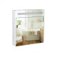 Дзеркальна шафа підвісна Qtap Robin 700х730х145 White з LED-підсвіткою QT1377ZP7001W