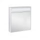 Дзеркальна шафа підвісна Qtap Robin 700х730х145 White з LED-підсвіткою QT1377ZP7001W