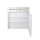 Дзеркальна шафа підвісна Qtap Robin 700х730х145 White з LED-підсвіткою QT1377ZP7001W