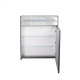 Дзеркальна шафа підвісна Qtap Robin 600х730х145 Graphite з LED-підсвіткою QT1377ZP6002G