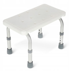 Ступень-табурет 4FIZJO для ванной и душа, регулируемая White/Grey (P-5905973403429)
