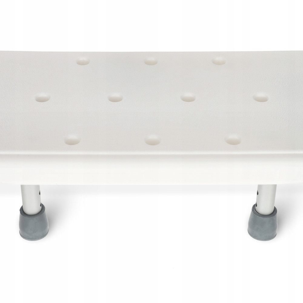 Сходинка-табурет 4FIZJO для ванної та душу, регульована White/Grey (P-5905973403429)