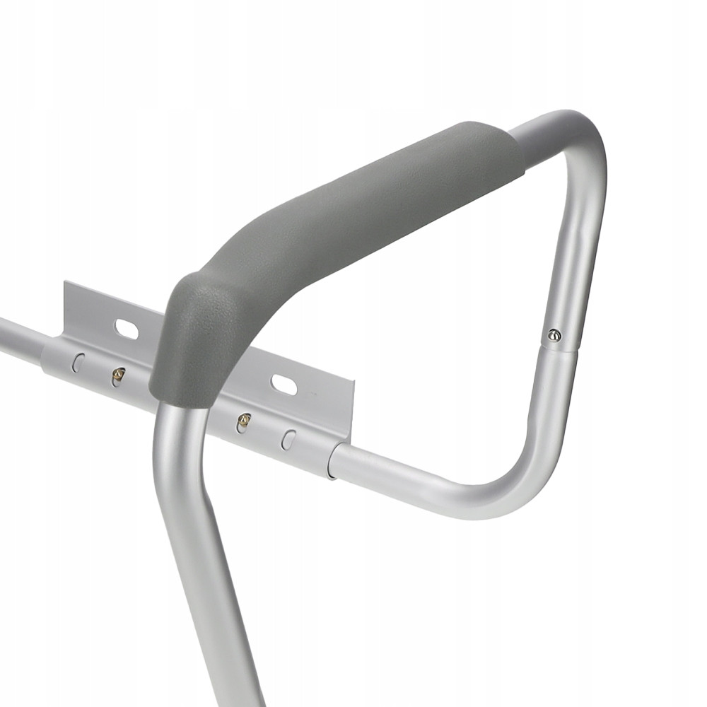 Поручень для унитаза 4FIZJO ручка безопасности, регулируемая White/Grey (P-5905973403443)