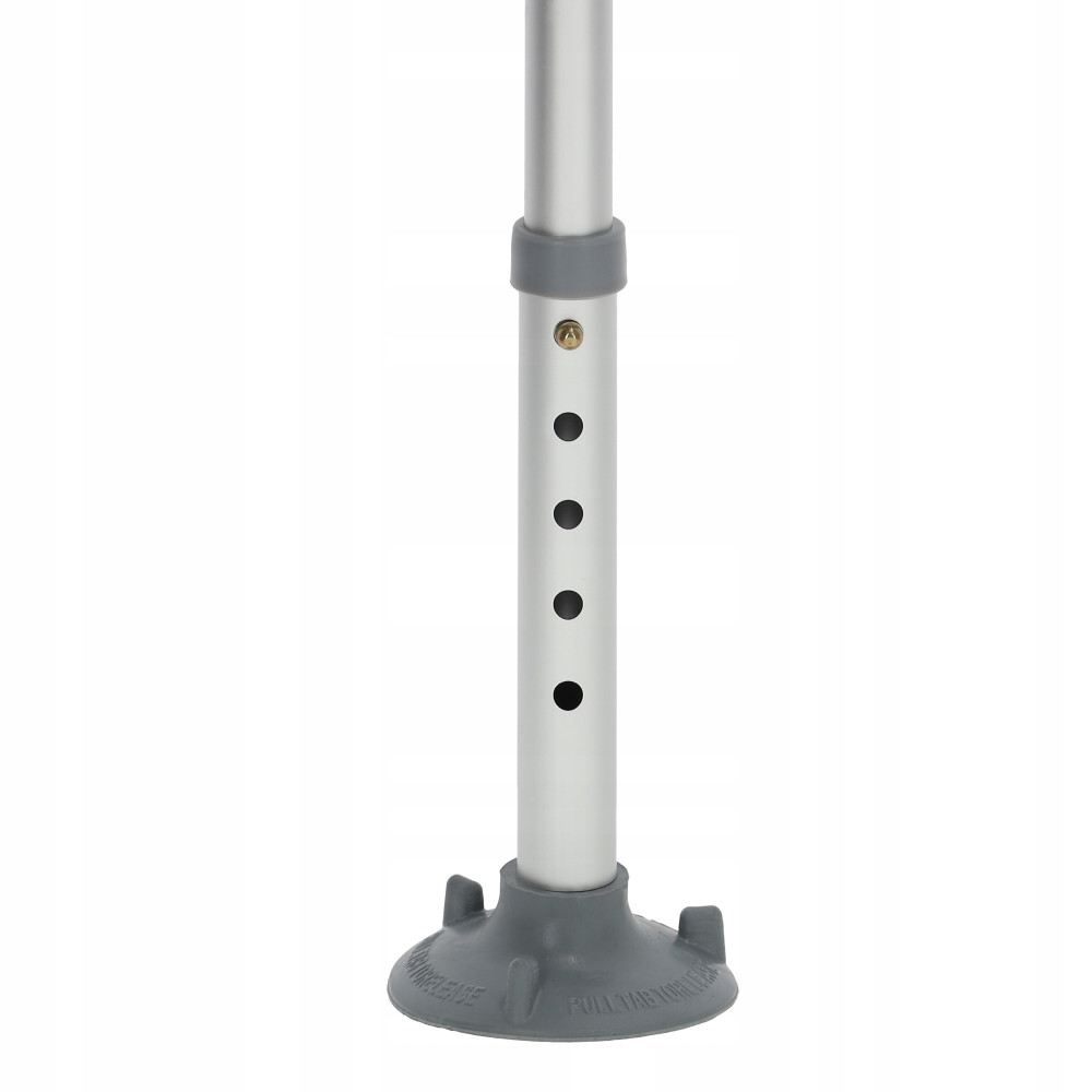 Поручень для унитаза 4FIZJO ручка безопасности, регулируемая White/Grey (P-5905973403443)