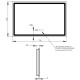 Дзеркало Qtap Mideya (DC-F906) 800х600 QT2078F906W