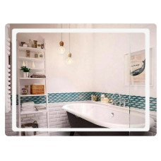 Зеркало Qtap Mideya с антизапотеванием (DC-F908) 790х590 QT2078F908W