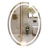 Зеркало Qtap Mideya с антизапотеванием (DC-F801) 580х785 QT2078F801W
