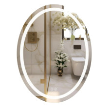 Зеркало Qtap Mideya с антизапотеванием (DC-F801) 580х785 QT2078F801W
