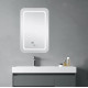 Зеркало Qtap Mideya с антизапотеванием (DC-F911) 500х800 QT2078F911W