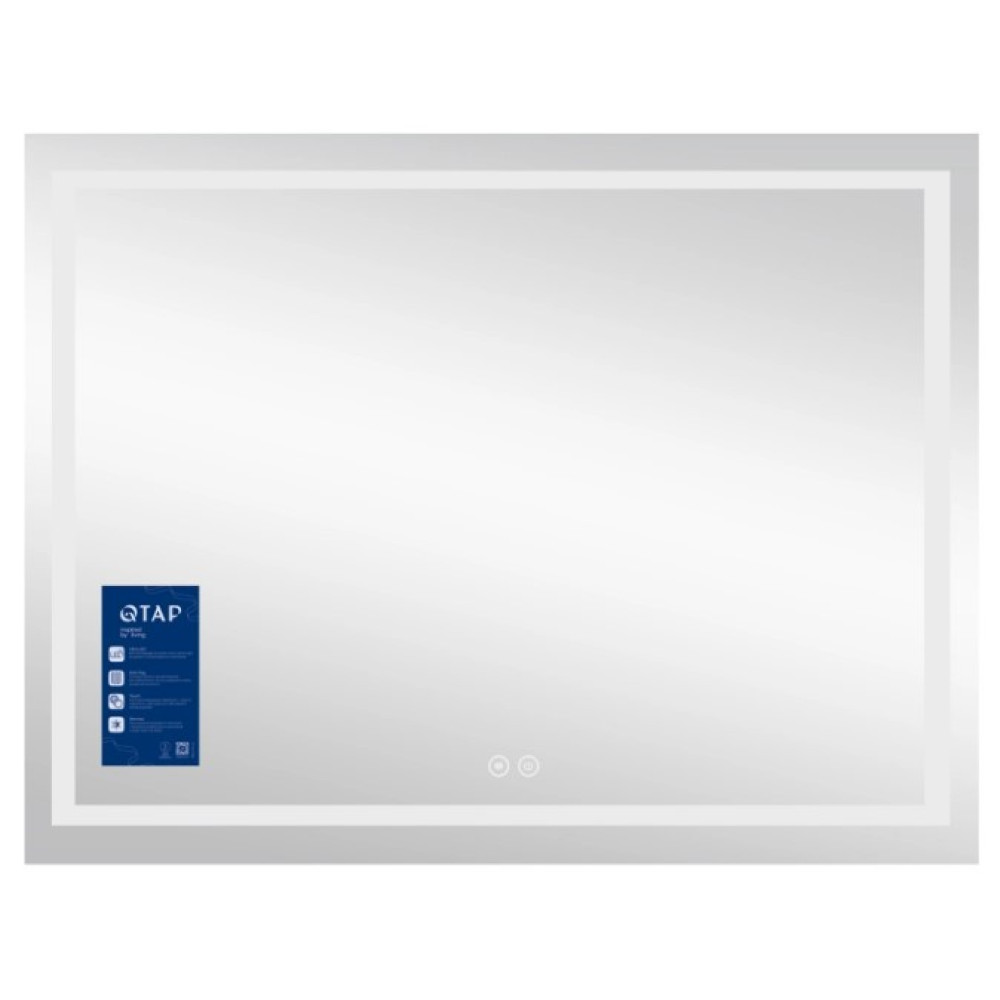 Дзеркало Qtap Mideya з LED-підсвічуванням Touch Reverse QT2078NCF9070W