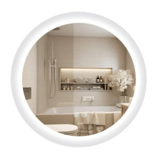 Зеркало Qtap Taurus круглое с LED-подсветкой Touch QT2478R607