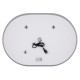Дзеркало Qtap Gemini з LED-підсвічуванням Touch QT2578R5070