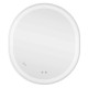 Дзеркало Qtap Gemini кругле з LED-підсвічуванням Touch QT2578R8071W