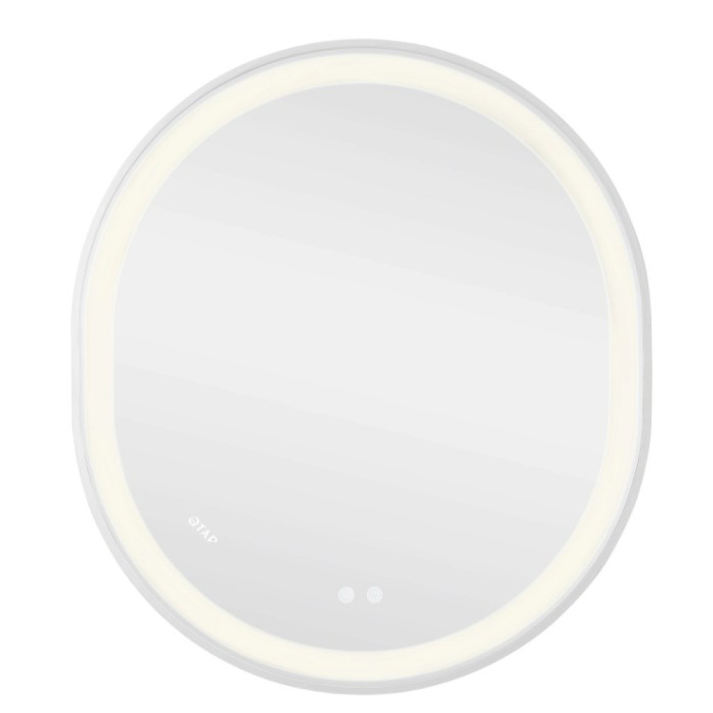 Дзеркало Qtap Gemini кругле з LED-підсвічуванням Touch QT2578R8071W