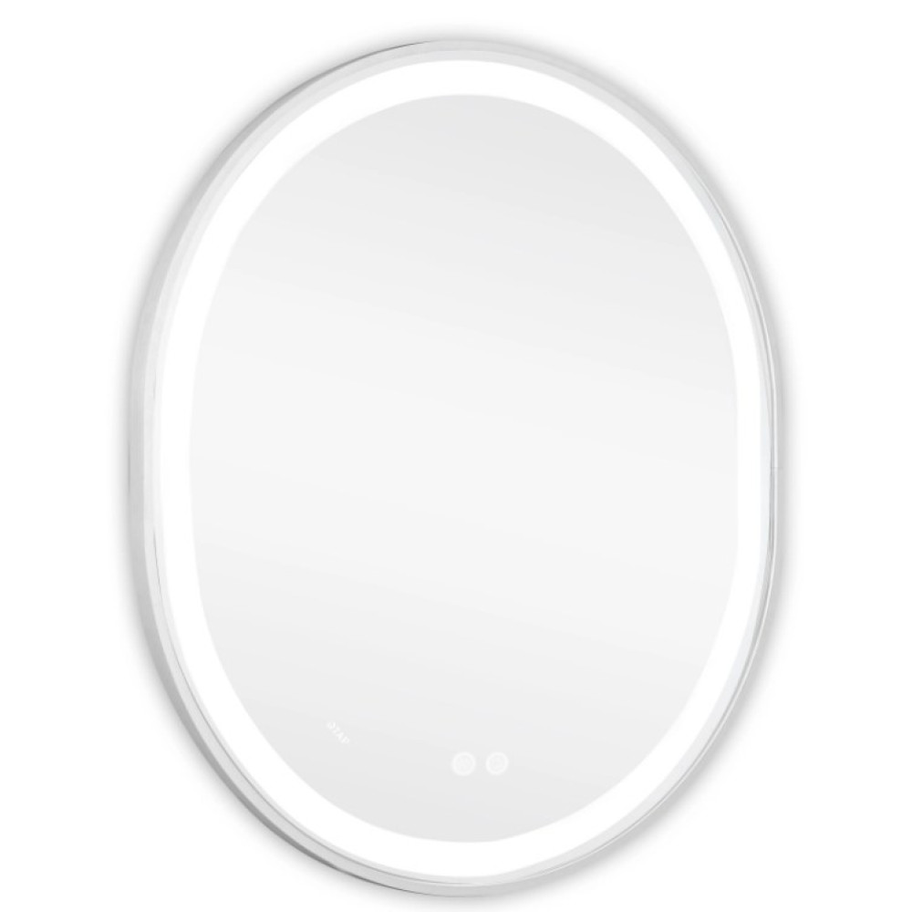 Дзеркало Qtap Gemini кругле з LED-підсвічуванням Touch QT2578R8071W