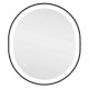 Дзеркало Qtap Gemini (GE1) овальне з LED-підсвічуванням Touch QT2578R8072B