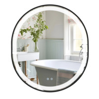 Зеркало Qtap Gemini (GE1) овальное с LED-подсветкой Touch QT2578R8072B