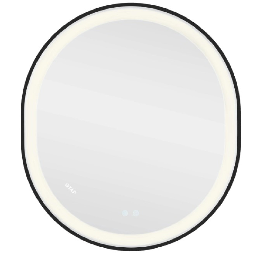 Дзеркало Qtap Gemini (GE1) овальне з LED-підсвічуванням Touch QT2578R8072B