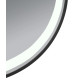 Дзеркало Qtap Gemini (GE1) овальне з LED-підсвічуванням Touch QT2578R8072B