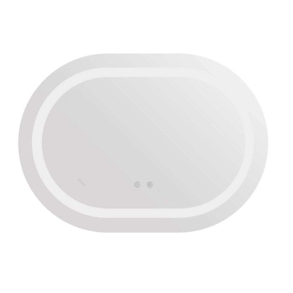 Дзеркало Qtap Gemini (GE1) овальне з LED-підсвічуванням Touch QT2578R6080