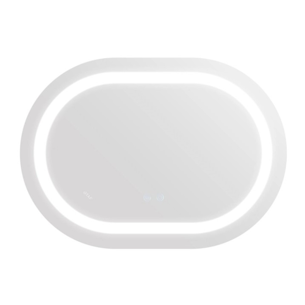 Дзеркало Qtap Gemini (GE1) овальне з LED-підсвічуванням Touch QT2578R6080