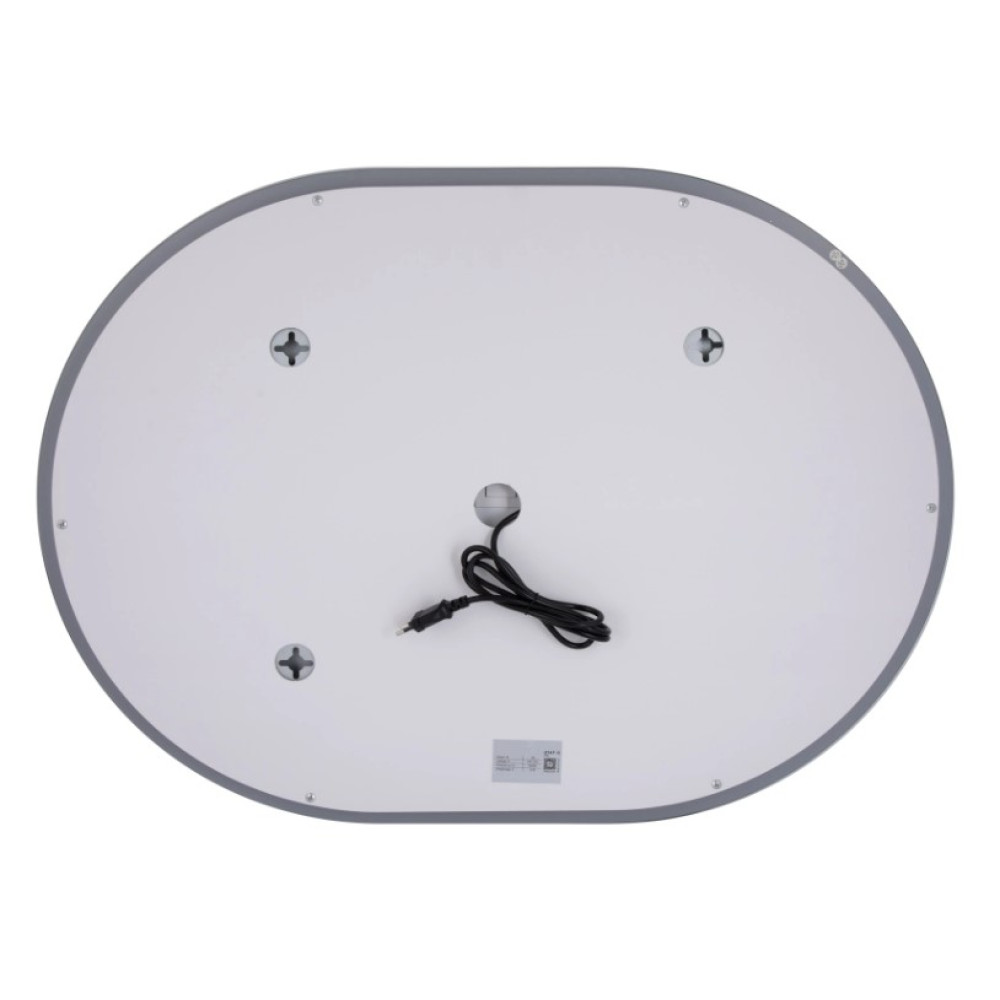 Дзеркало Qtap Gemini (GE1) овальне з LED-підсвічуванням Touch QT2578R6080