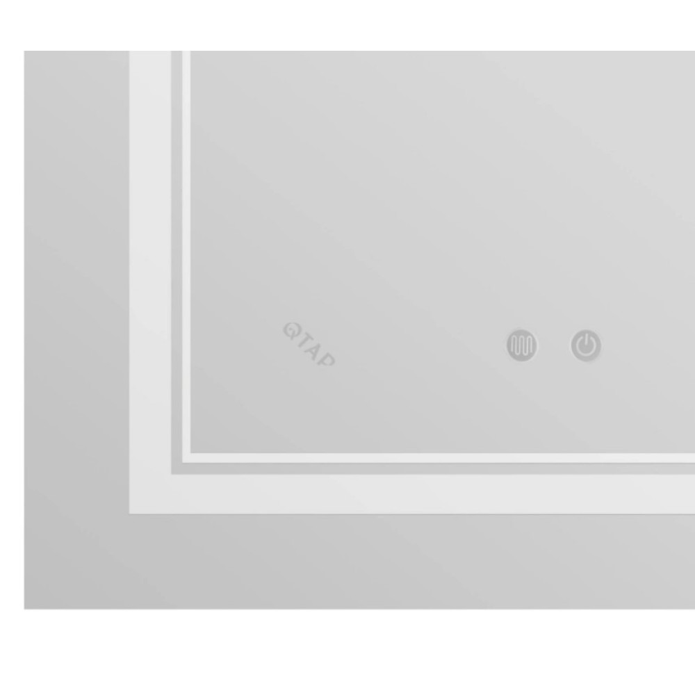 Дзеркало Qtap Cardinal з LED-підсвічуванням Touch QT0478C6080