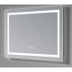 Дзеркало Qtap Mideya (MI1) прямокутне з LED-підсвічуванням Touch QT2078NCF07050W