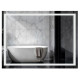Дзеркало Qtap Mideya (MI1) прямокутне з LED-підсвічуванням Touch QT2078NCF07050W