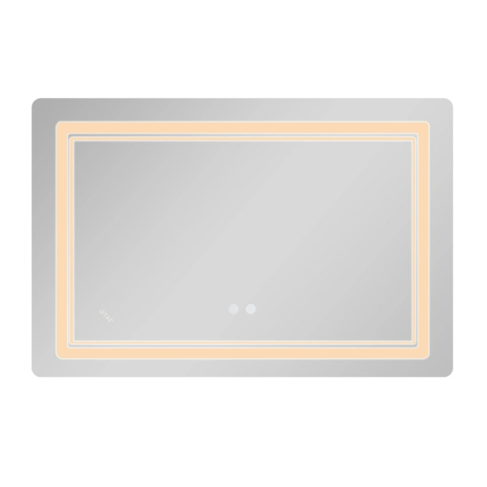 Дзеркало Qtap Cardinal (CA2) прямокутне з LED-підсвічуванням Touch QT0478C806048457